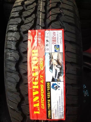 รถยนต์นั่งส่วนบุคคล Radial 265/75R16 Jeep Mud Tyres Width 265mm